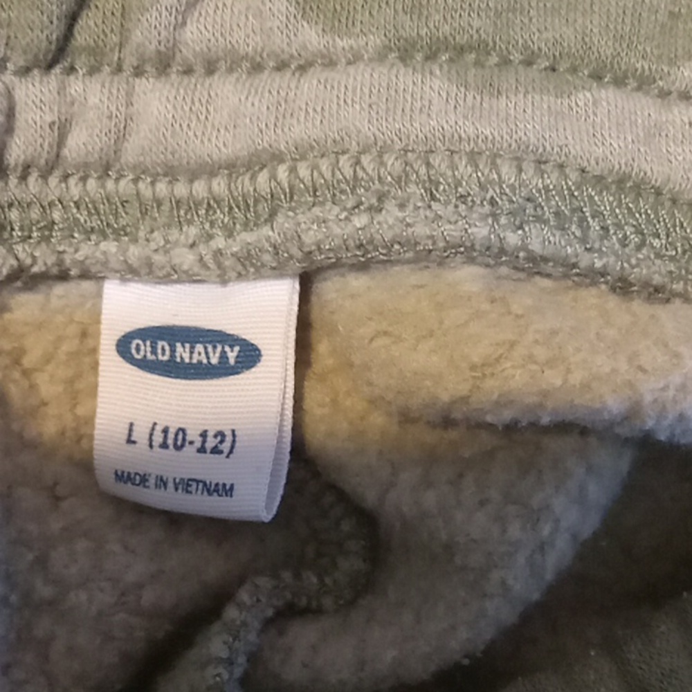 Old Navy Kids Camo Joggers - Green and Pink - Picture 6 of 6